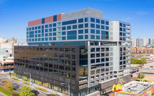 The building at 1375 W Fulton.