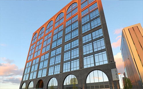 The building at 345 N. Morgan in Chicago, IL.