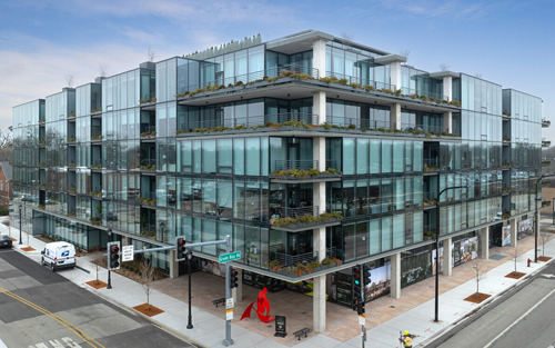 The Verdana building in Wilmette, IL